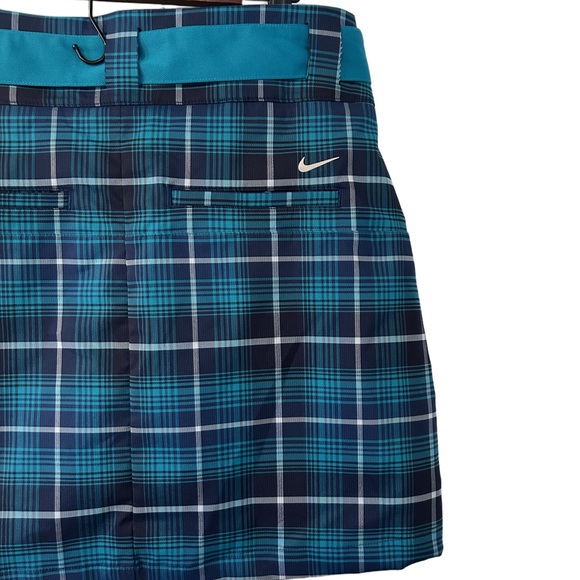 Nike Golf Tour Performance Dri-Fit Plaid Skort & Shorts Set Size 6 Resort Wear - Picture 4 of 13